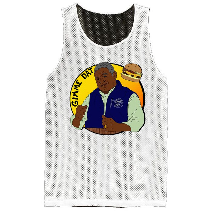 Gimme Dat I Think You Should Leave Mesh Reversible Basketball Jersey Tank