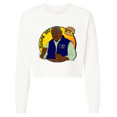 Gimme Dat I Think You Should Leave Cropped Pullover Crew