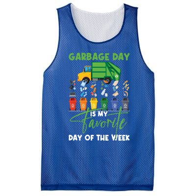 Garbage Day Is My Favorite Day Of The Week Truck Trash Cute Gift Mesh Reversible Basketball Jersey Tank