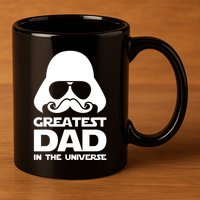 Greatest Dad In The Universe 11oz C Handle Ceramic Mug