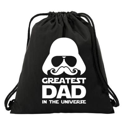 Greatest Dad In The Universe Drawstring Bag