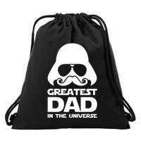 Greatest Dad In The Universe Drawstring Bag
