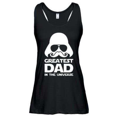 Greatest Dad In The Universe Ladies Essential Flowy Tank