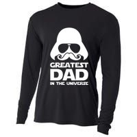Greatest Dad In The Universe Cooling Performance Long Sleeve Crew