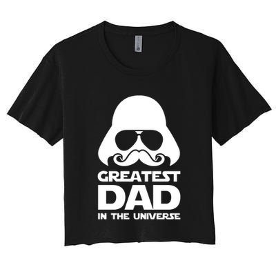 Greatest Dad In The Universe Crop Top