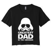 Greatest Dad In The Universe Crop Top