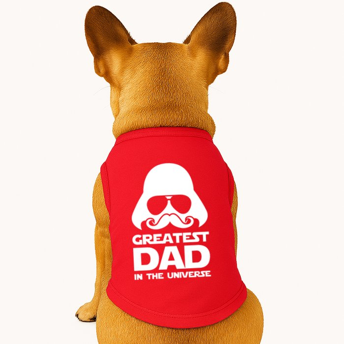 Greatest Dad In The Universe Doggie Tank