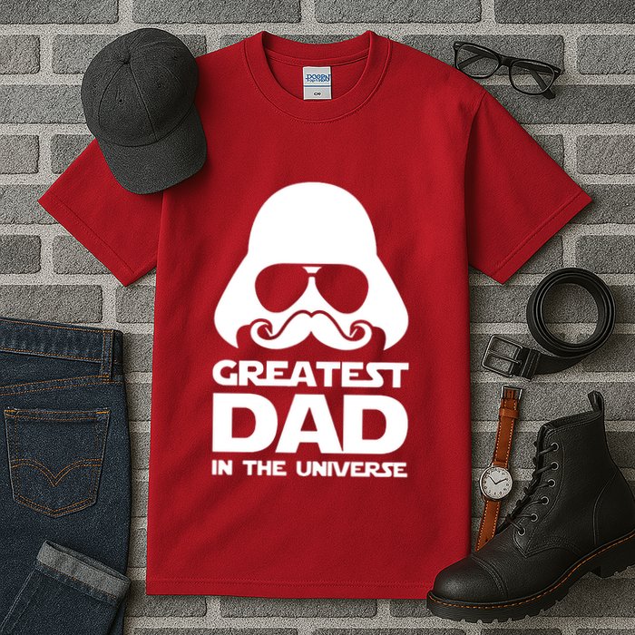 Greatest Dad In The Universe Tall T-Shirt
