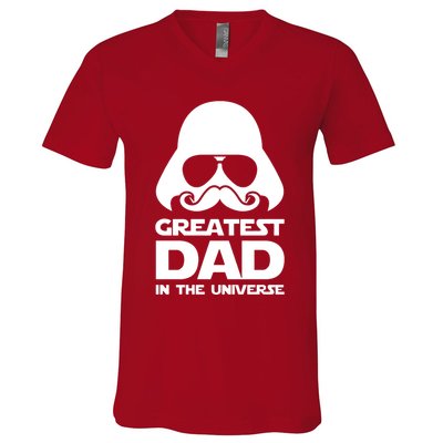 Greatest Dad In The Universe V-Neck T-Shirt