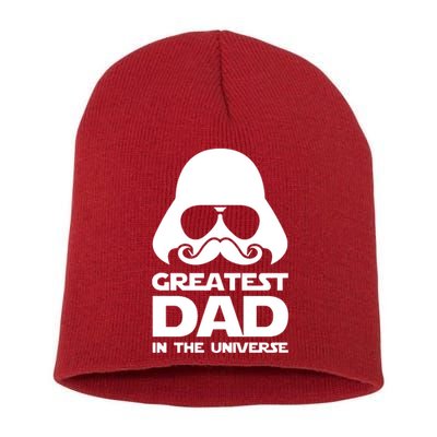 Greatest Dad In The Universe Short Acrylic Beanie