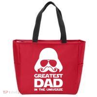 Greatest Dad In The Universe Zip Tote Bag