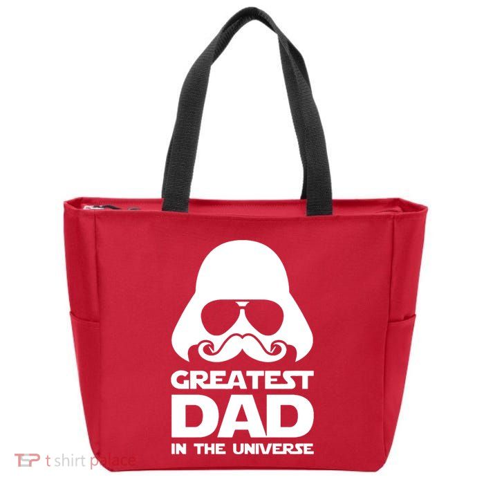 Greatest Dad In The Universe Zip Tote Bag