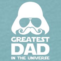 Greatest Dad In The Universe Sueded Cloud Jersey T-Shirt
