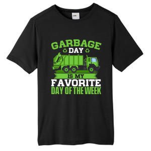 Garbage Day Is My Favorite Day Trash Waste Truck Collector Tall Fusion ChromaSoft Performance T-Shirt