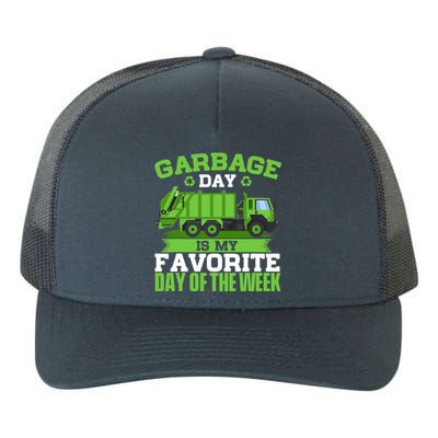 Garbage Day Is My Favorite Day Trash Waste Truck Collector Yupoong Adult 5-Panel Trucker Hat