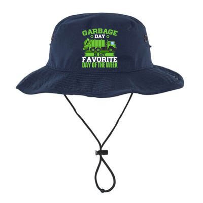 Garbage Day Is My Favorite Day Trash Waste Truck Collector Legacy Cool Fit Booney Bucket Hat