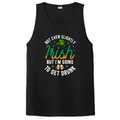 Get Drunk Ireland Irish Proud St Patrick Day PosiCharge Competitor Tank