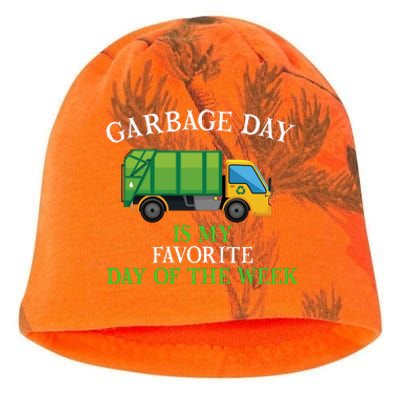 Garbage Day Is My Favorite Day Of The Week Gift For Gift Kati - Camo Knit Beanie