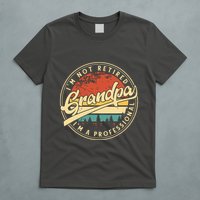 Grandparents Day Im Not Retired Im A Professional Grandpa T-Shirt