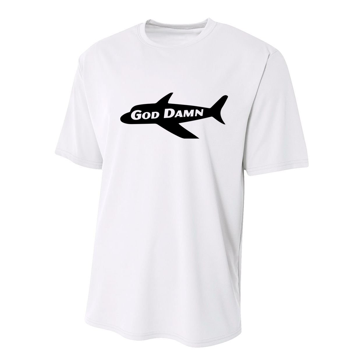 God Damn Jets Youth Performance Sprint T-Shirt