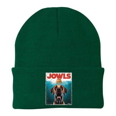 Great Dane Jowls Top Fawn Natural Dog Mom Burger Dad Knit Cap Winter Beanie