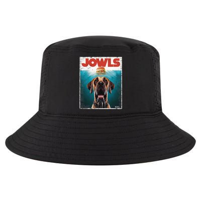 Great Dane Jowls Top Fawn Natural Dog Mom Burger Dad Cool Comfort Performance Bucket Hat