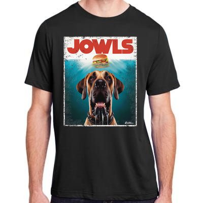 Great Dane Jowls Top Fawn Natural Dog Mom Burger Dad Adult ChromaSoft Performance T-Shirt