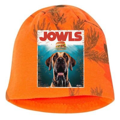 Great Dane Jowls Top Fawn Natural Dog Mom Burger Dad Kati - Camo Knit Beanie