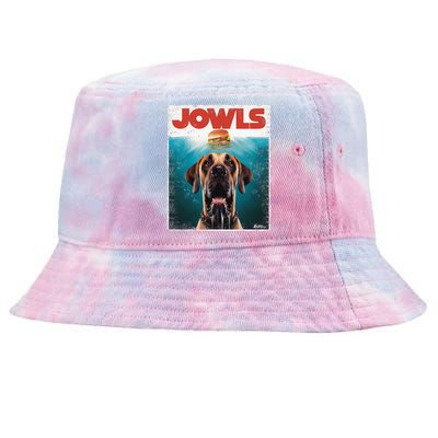 Great Dane Jowls Top Fawn Natural Dog Mom Burger Dad Tie-Dyed Bucket Hat