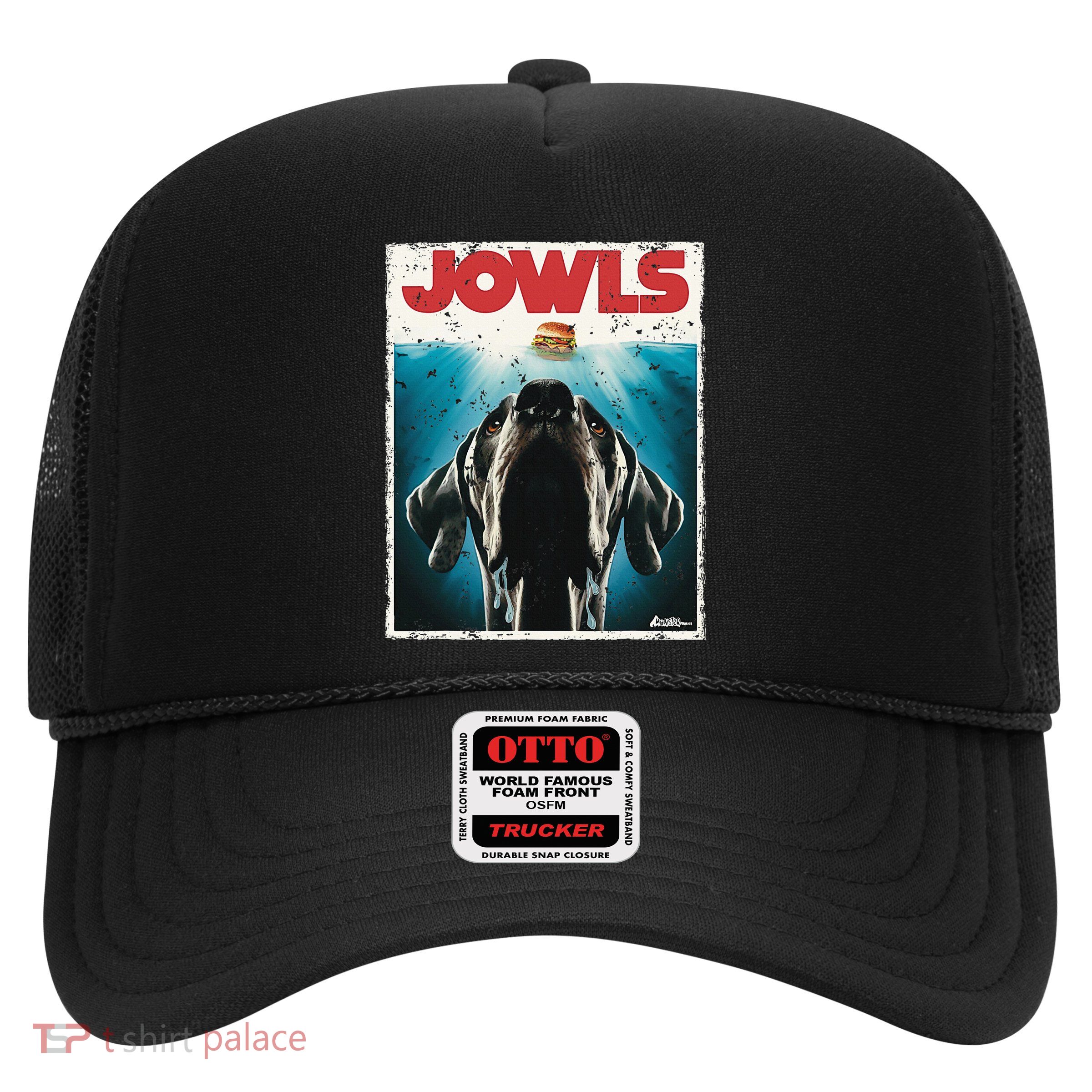 Great Dane Jowls Paws Top Drooling Dog Mom Trucker Hat
