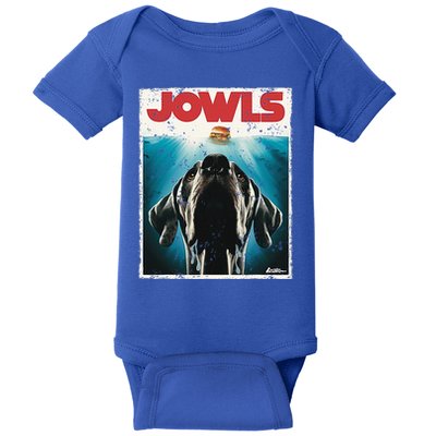 Great Dane Jowls Paws Top Drooling Dog Mom Baby Bodysuit