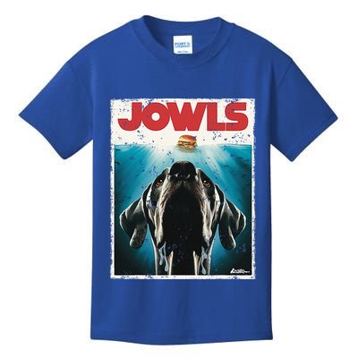 Great Dane Jowls Paws Top Drooling Dog Mom Kids T-Shirt