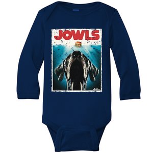 Great Dane Jowls Paws Top Drooling Dog Mom Baby Long Sleeve Bodysuit