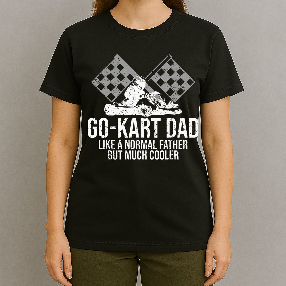GoKart Dad Kart Racing GoCart Karting Gift For Daddy T-Shirt