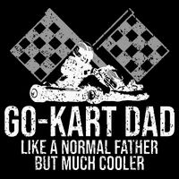 GoKart Dad Kart Racing GoCart Karting Gift For Daddy 16 in Basic Backpack
