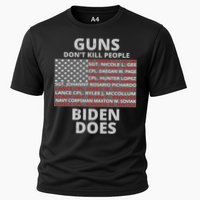 Guns Don't Kill People Biden Does 13 American Heroes Cooling Performance Crew T-Shirt