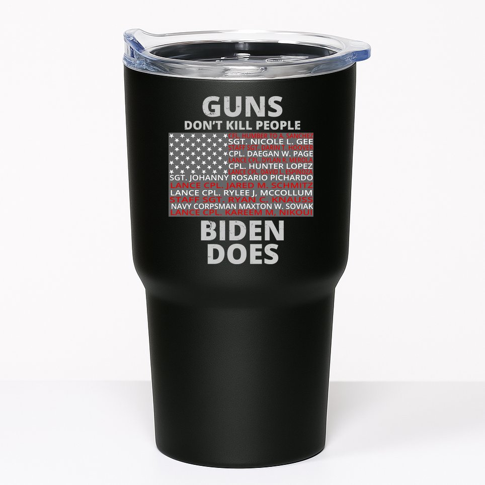 Guns Don't Kill People Biden Does 13 American Heroes Tumbler
