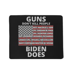 Guns Don't Kill People Biden Does 13 American Heroes Mousepad