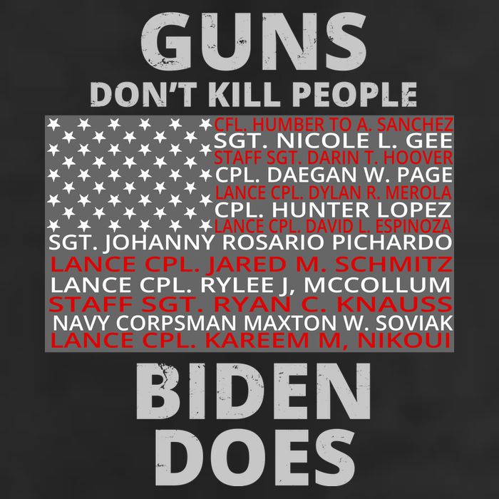 Guns Don't Kill People Biden Does 13 American Heroes Golf Towel