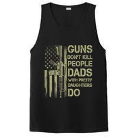 Guns Don't Kill People Dads With Pretty Daughters Humor Dad PosiCharge Competitor Tank
