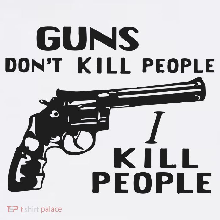 Guns Don’T Kill People I Kill People Flat Bill Trucker Hat