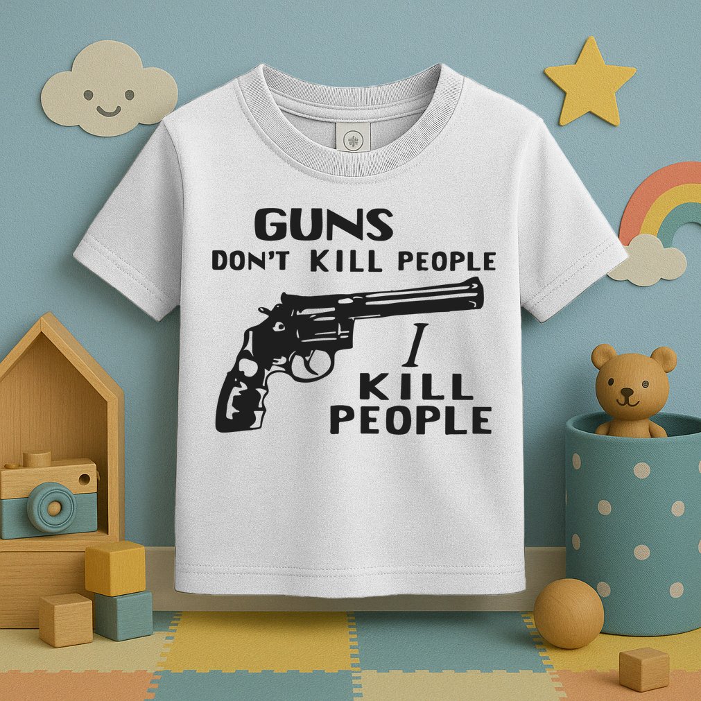Guns Don’T Kill People I Kill People Toddler T-Shirt