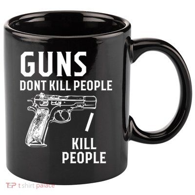 Guns Dont Kill People I Do 11oz C Handle Ceramic Mug