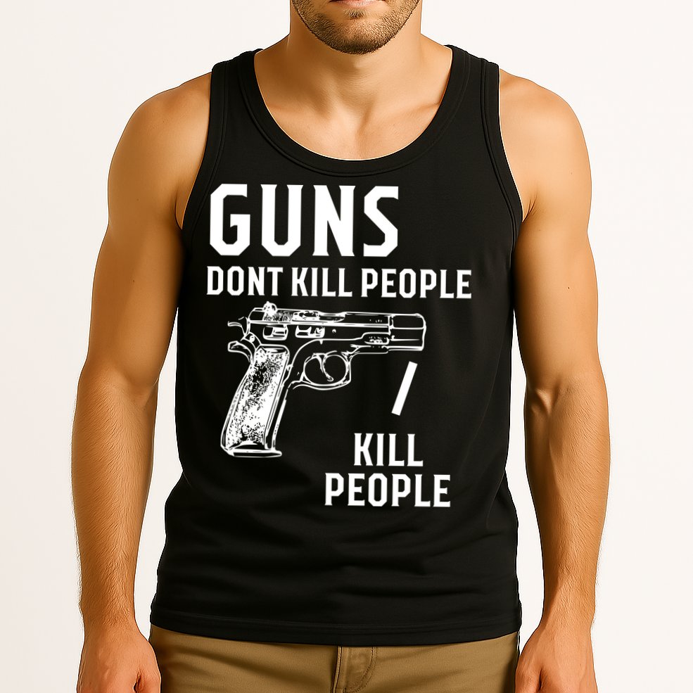 Guns Dont Kill People I Do Tank Top