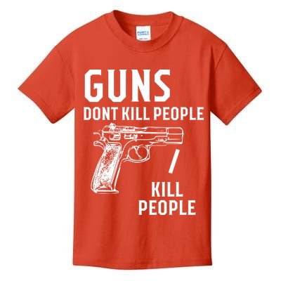 Guns Dont Kill People I Do Kids T-Shirt