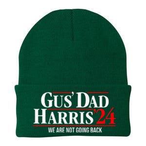 Gus Dad Kamala Harris Waltz Tim Walz We Are Not Going Back Knit Cap Winter Beanie