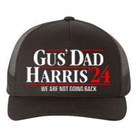 Gus Dad Kamala Harris Waltz Tim Walz We Are Not Going Back Yupoong Adult 5-Panel Trucker Hat