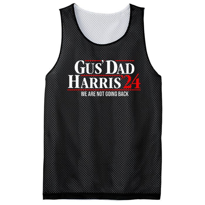 Gus Dad Kamala Harris Waltz Tim Walz We Are Not Going Back Mesh Reversible Basketball Jersey Tank