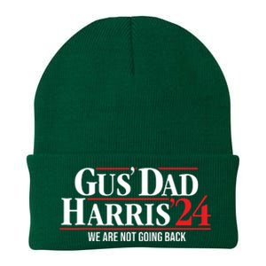 Gus Dad Kamala Harris Waltz Tim Walz We Are Not Going Back Knit Cap Winter Beanie