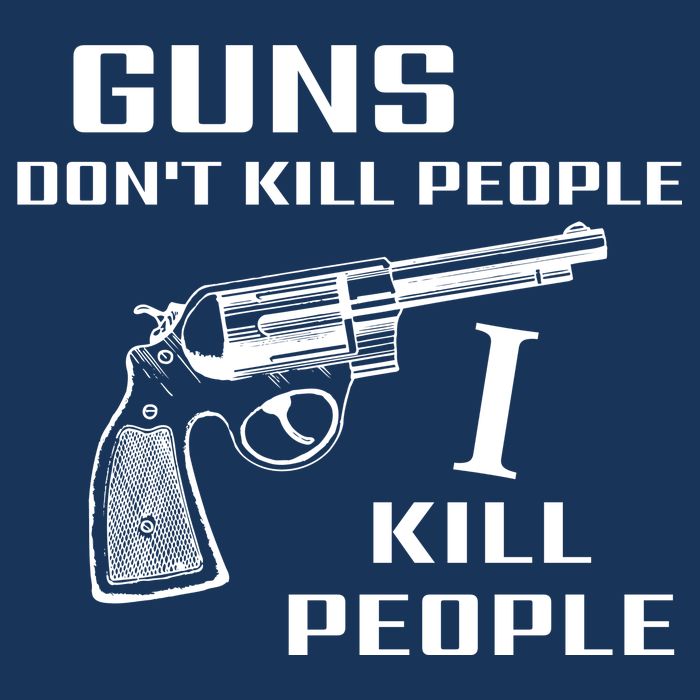 Guns Dont Kill People I Do Drawstring Bag